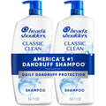 Head & Shoulders 32.1 Fl Oz (Pack of 2), Classic Clean Twin Pack
